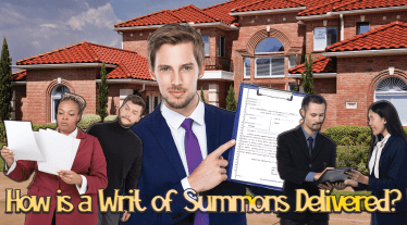 Our Blog 22 Process server delivering people writ of summons