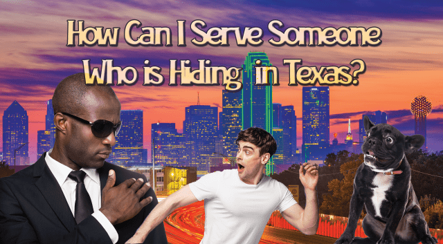 Defendant avoid being served. Running away from a process server