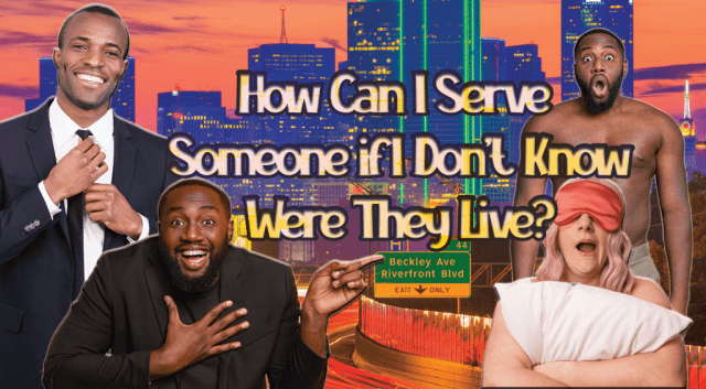 Process Server Served hiding Persons in Houston, Texas
